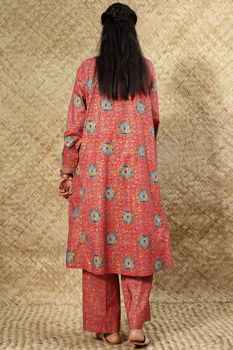 Golden Tapestry Polki Set - Image 13