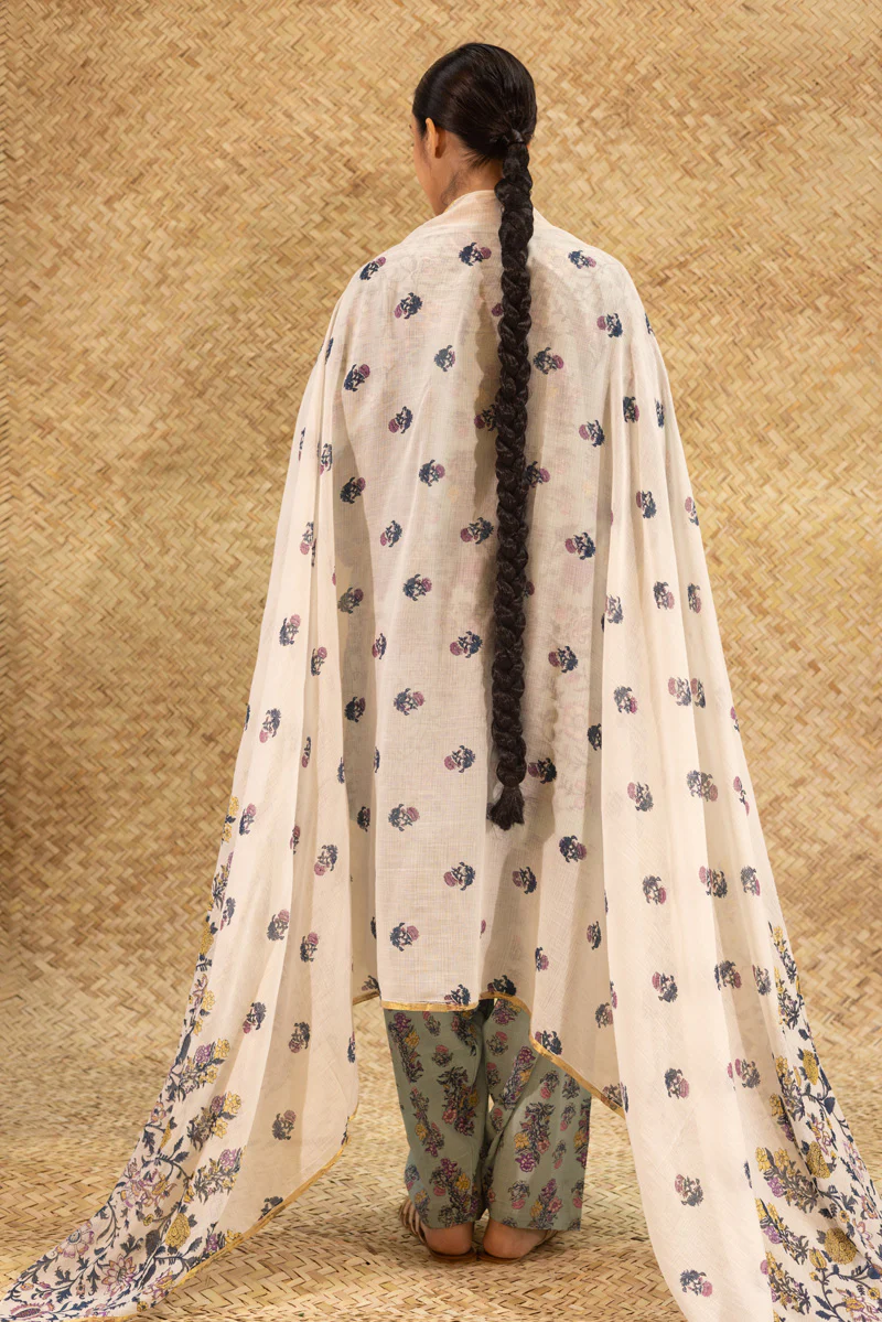 Garden Whisper Dupatta - Image 5