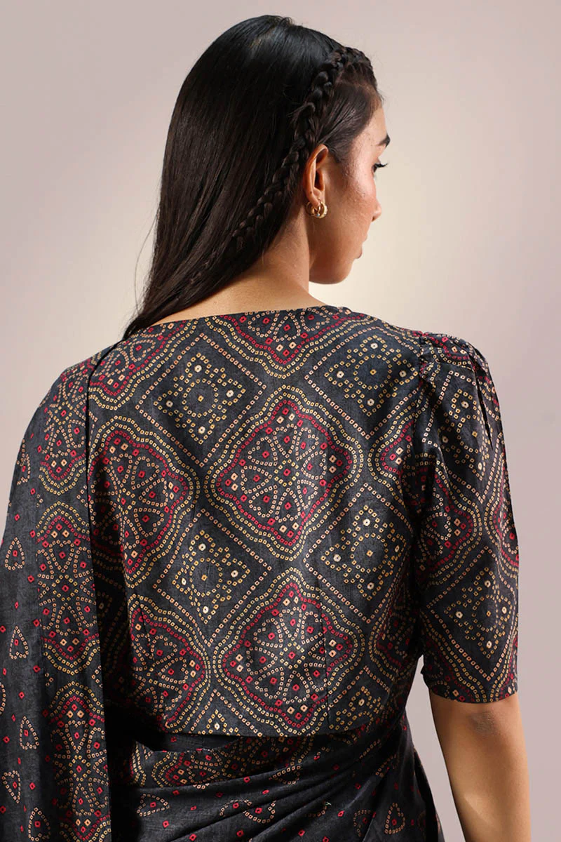 Chunari Drape Saree - Image 10