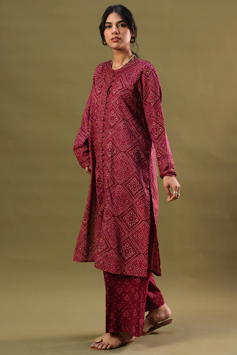 Chunari Hearts Printed Set - Image 10