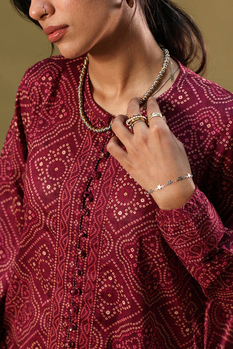 Chunari Hearts Printed Set - Image 11