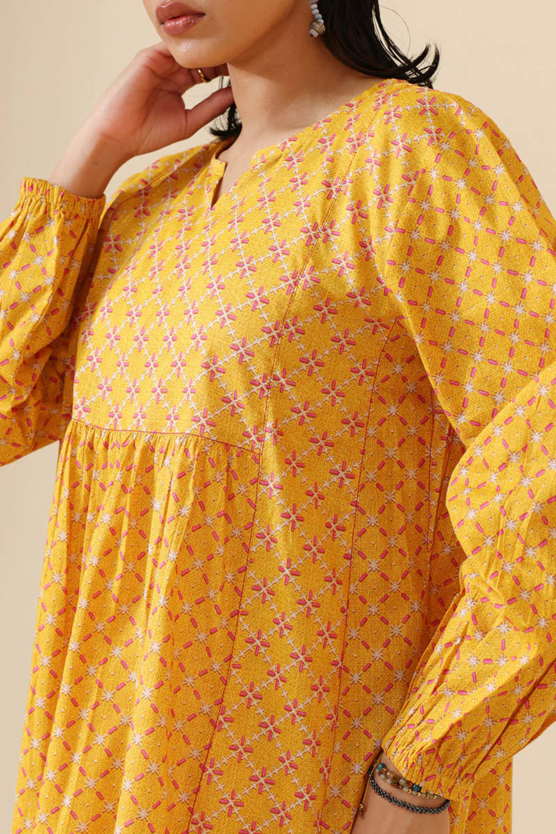 Stitch Script Flared Dress - Image 12