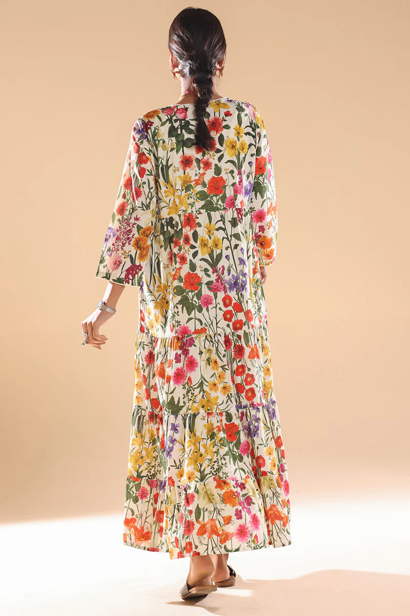 Spring Whisper Tiered Dress - Image 12