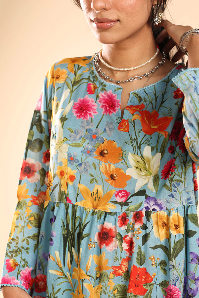 Spring Whisper Tiered Dress - Image 14