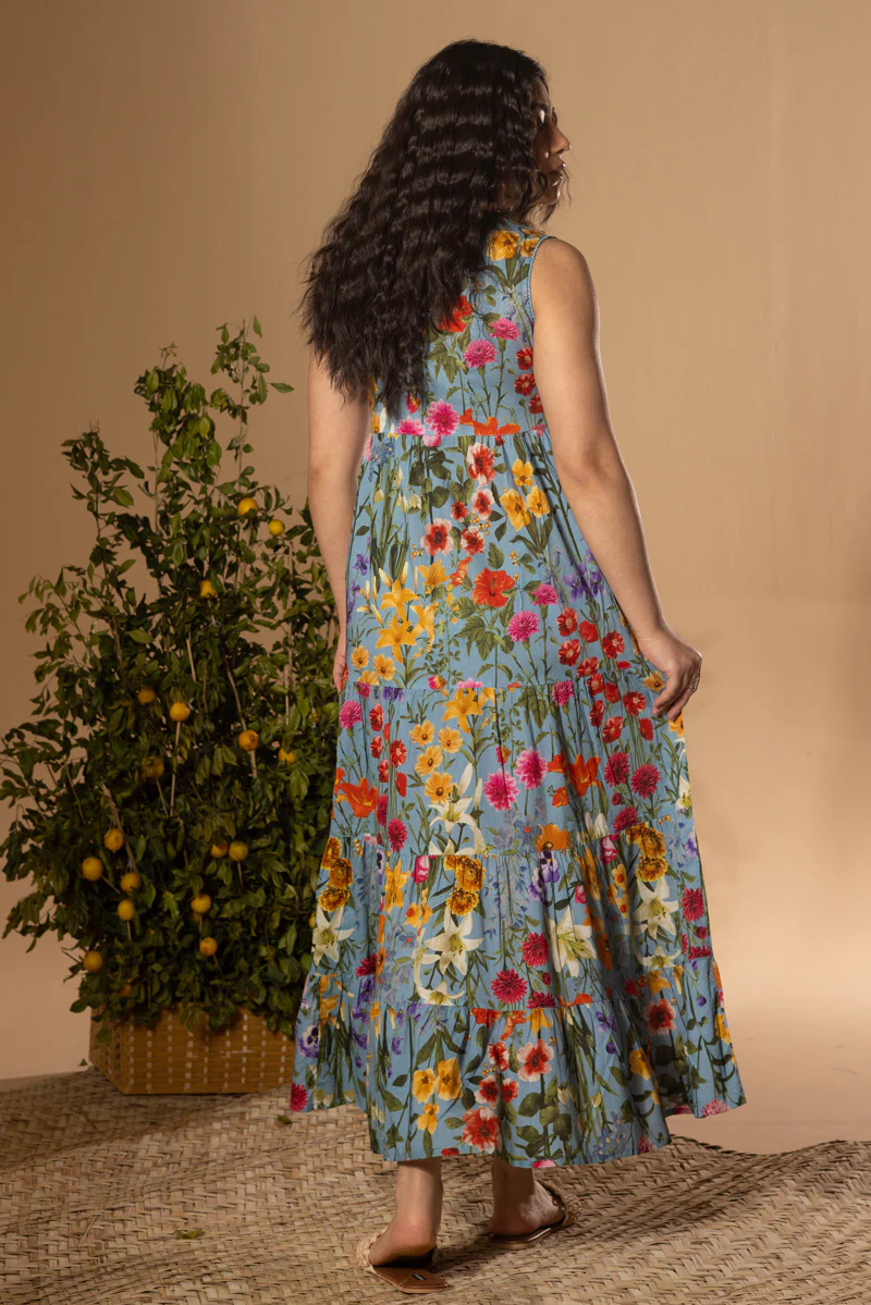 Soft Spring Tiered Dress - Image 9