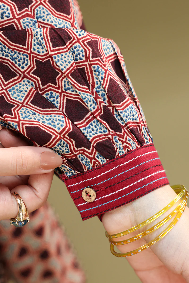 Ajrak Kahani Heritage Set - Image 3