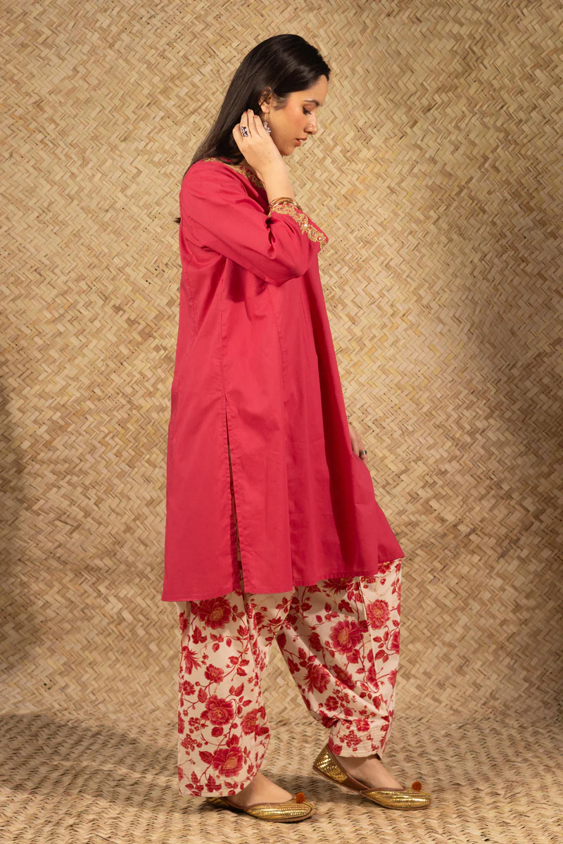 Golden Bloom Printed set - Image 8