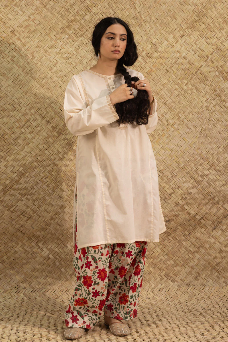 Floral Embroidered Set - Image 17