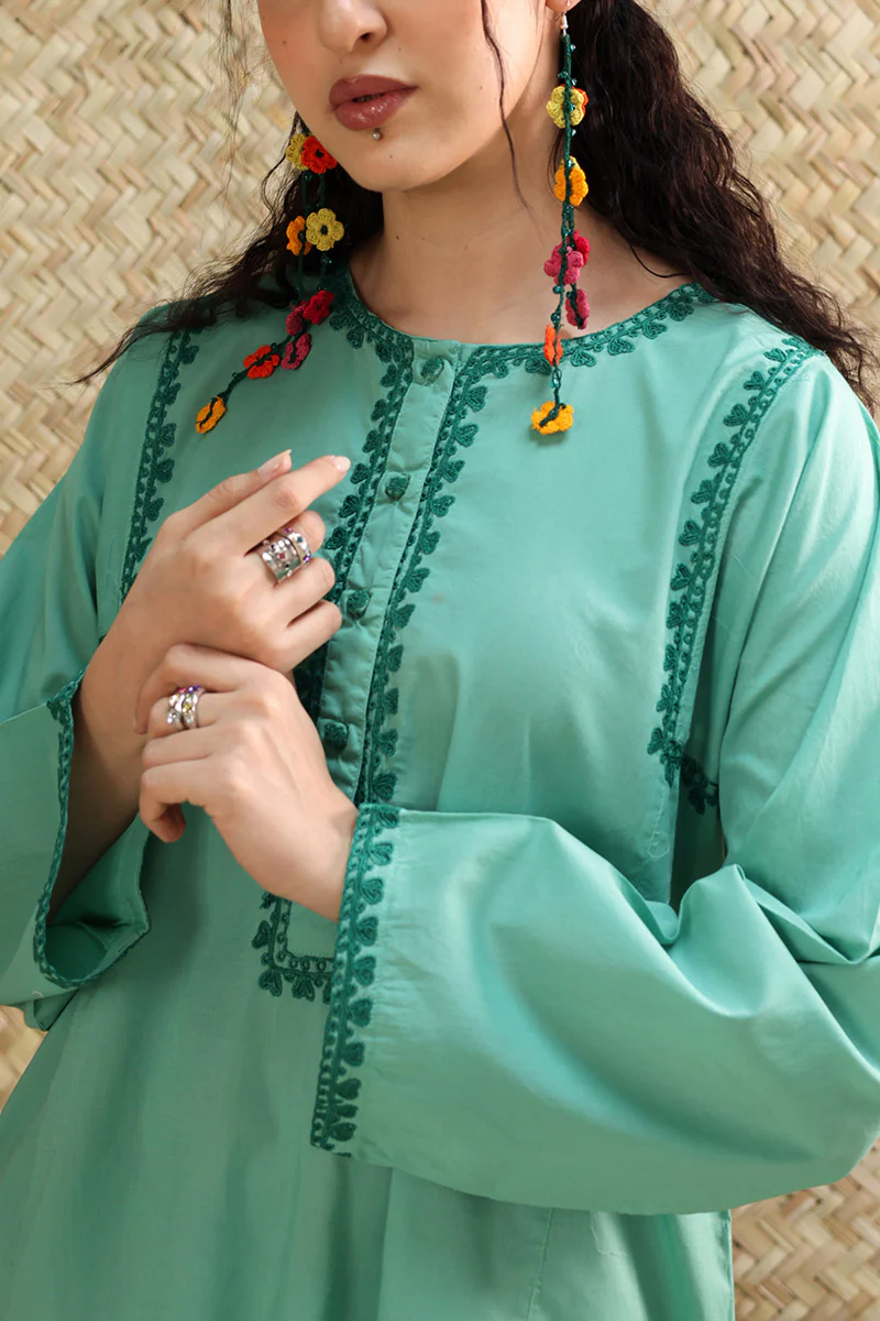 Floral Embroidered Set - Image 5