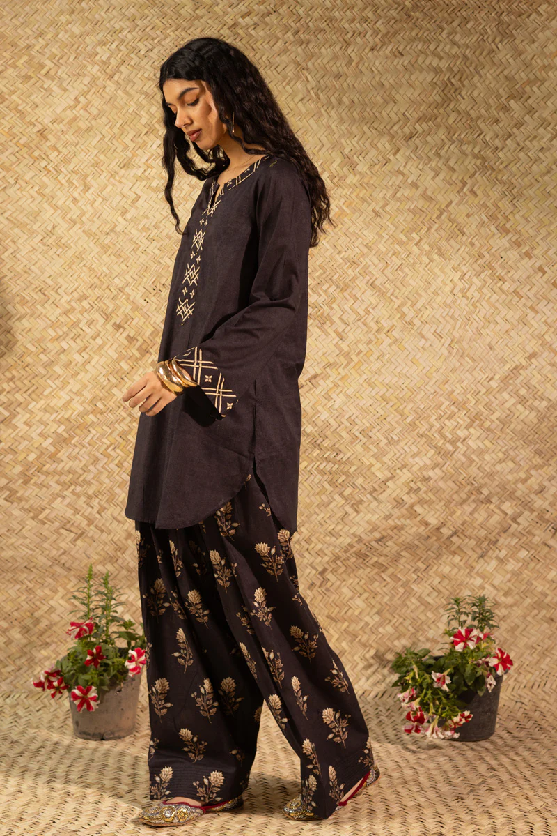 Zari Bloom Farshi set - Image 3