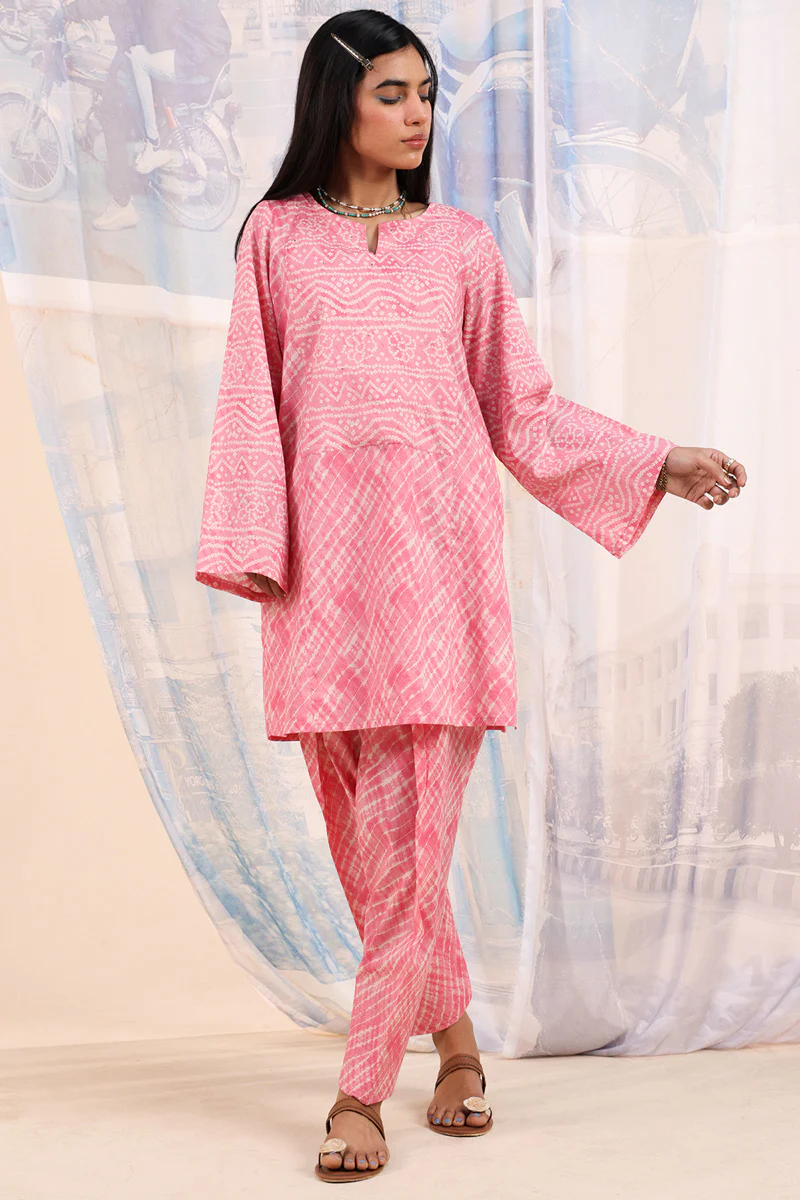 Soft Chunari Mukaish Set - Image 6