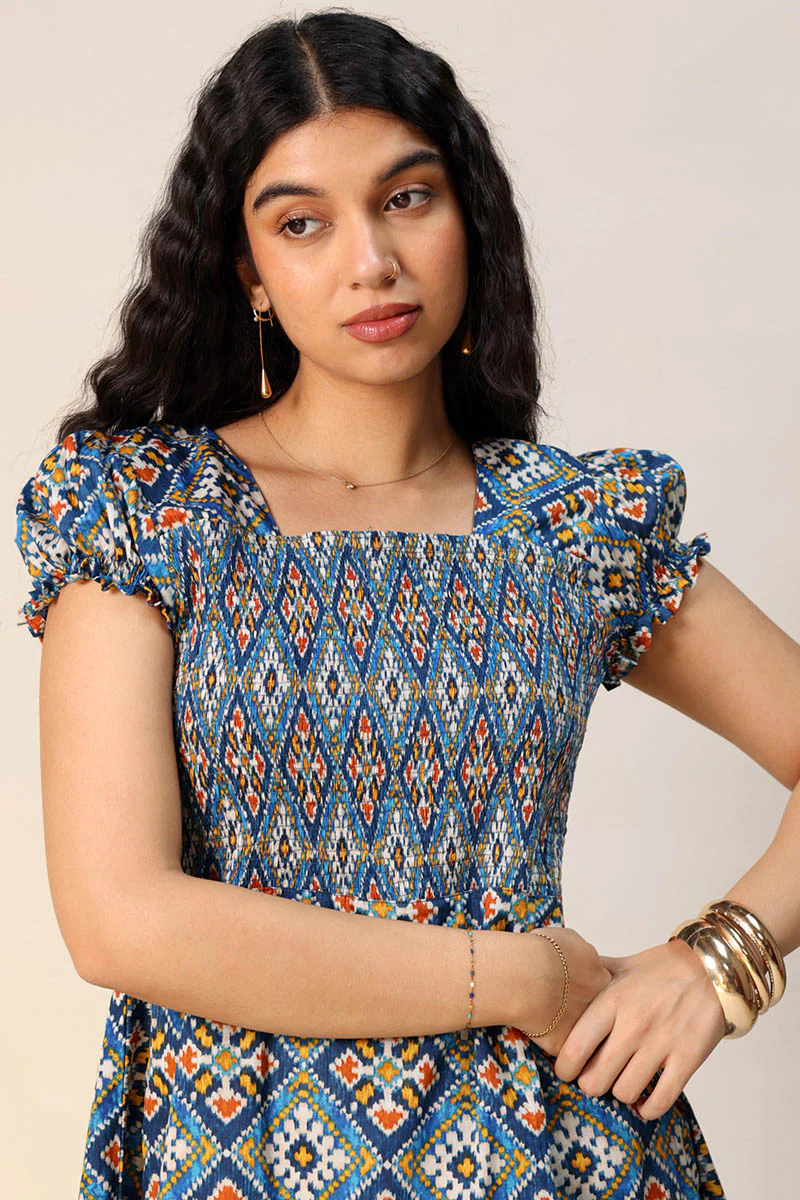 Patola Tales Smocked Dress - Image 2