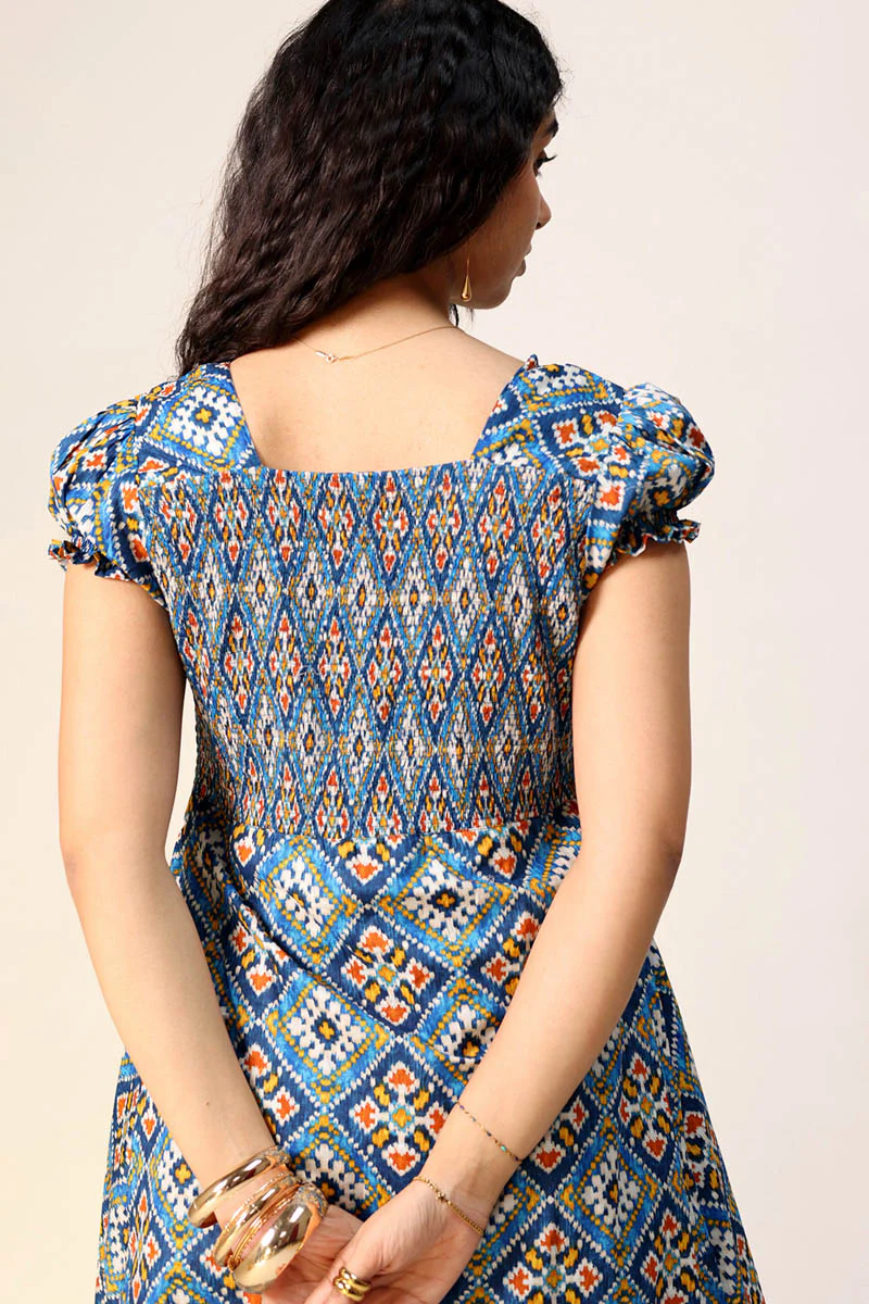 Patola Tales Smocked Dress - Image 6
