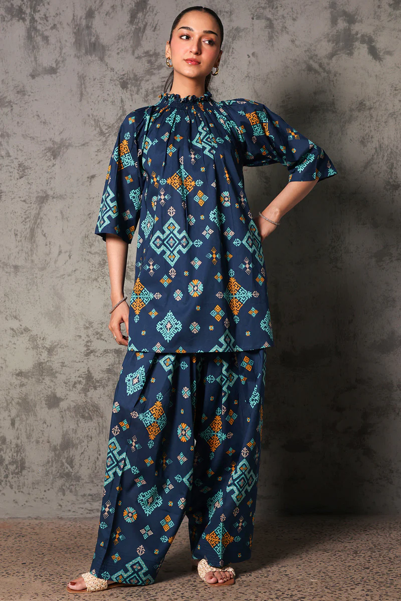 Dusky Mosaic Printed Set - Image 7