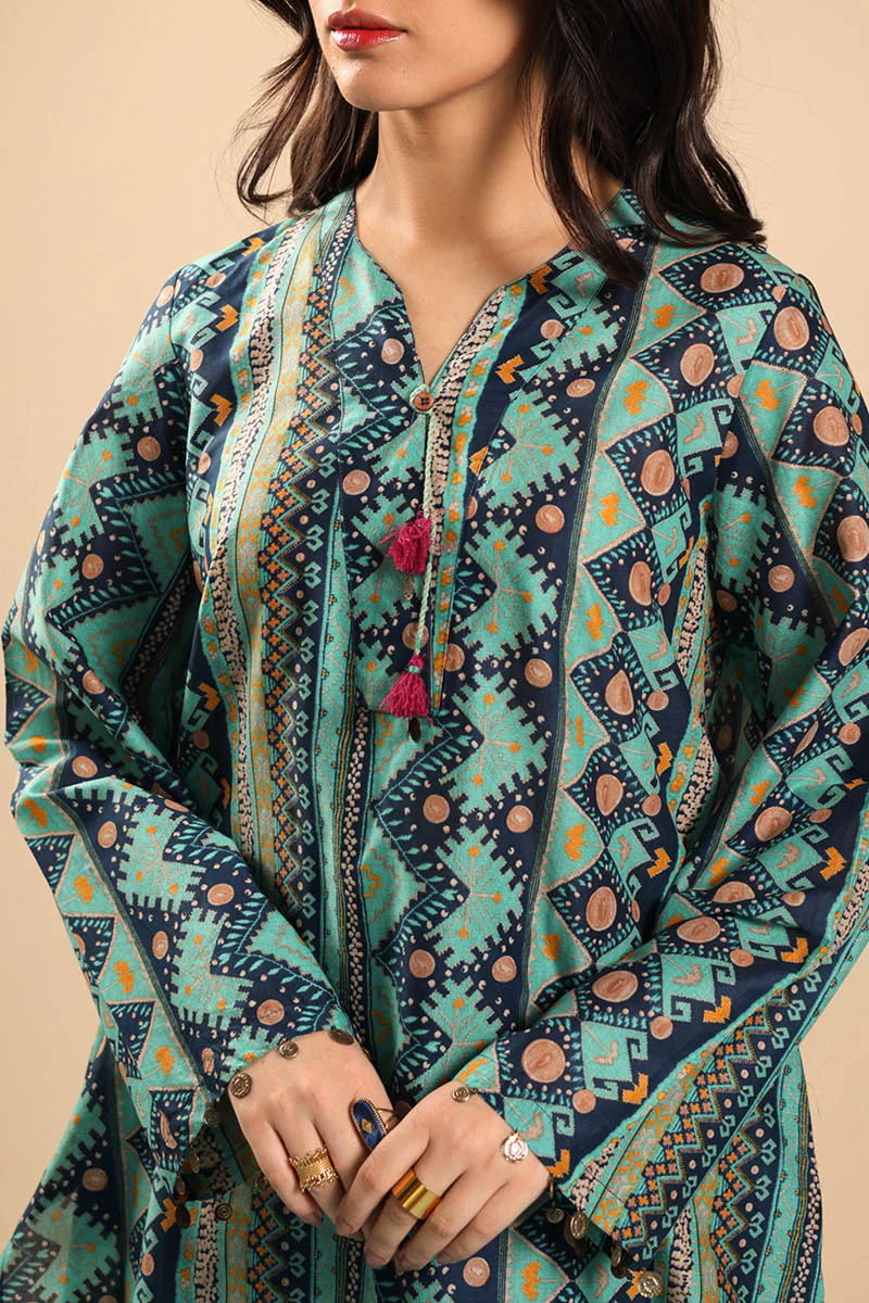 Phulkari Printed Set - Image 6