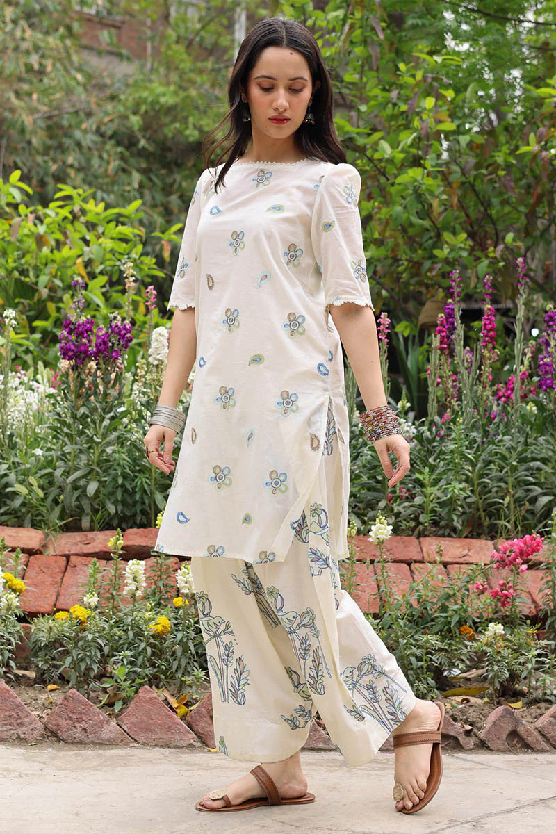 Bloomline Embroidered 3-Piece Set - Image 2