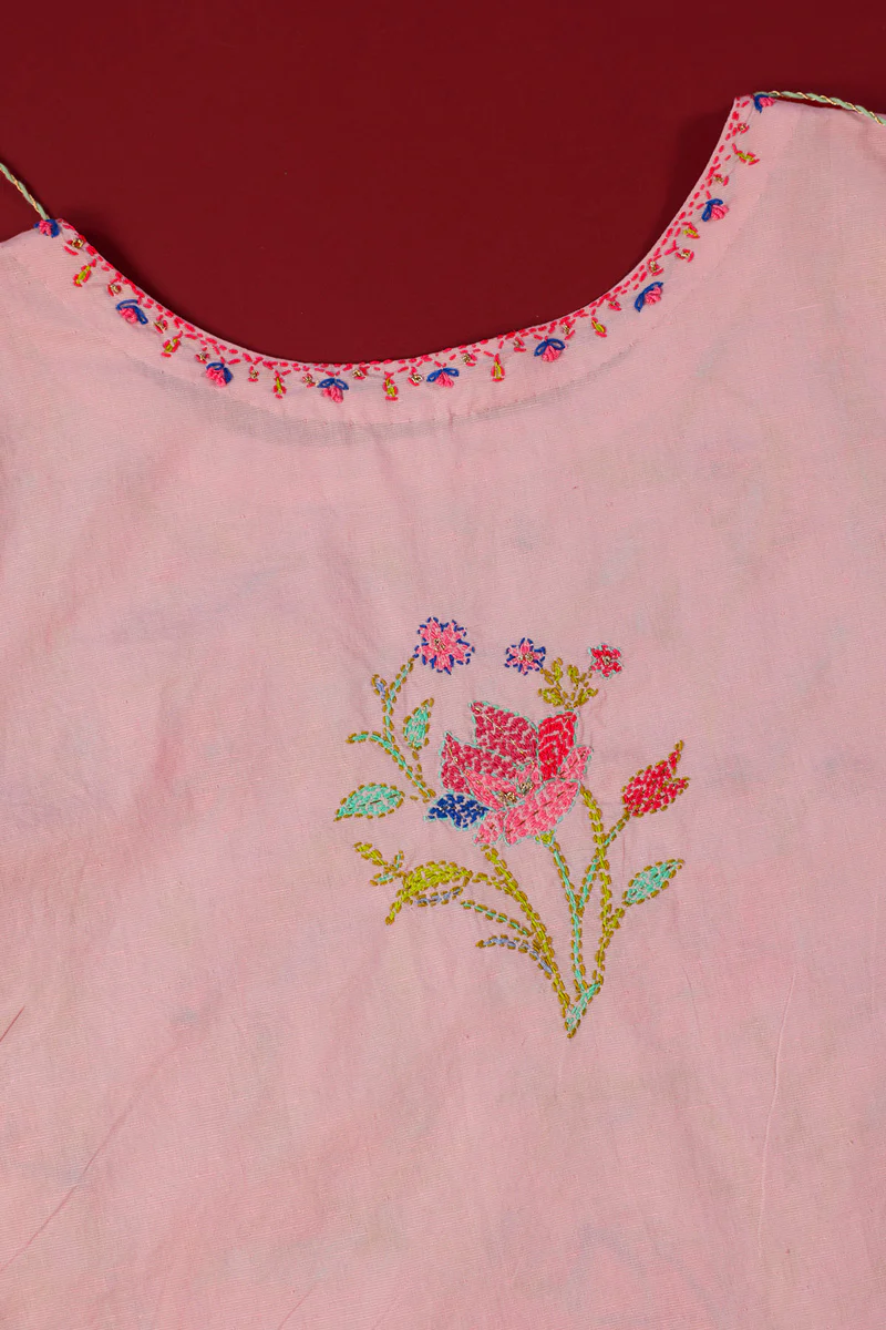 Hand-Crafted Mughal Skirt Set - Image 11