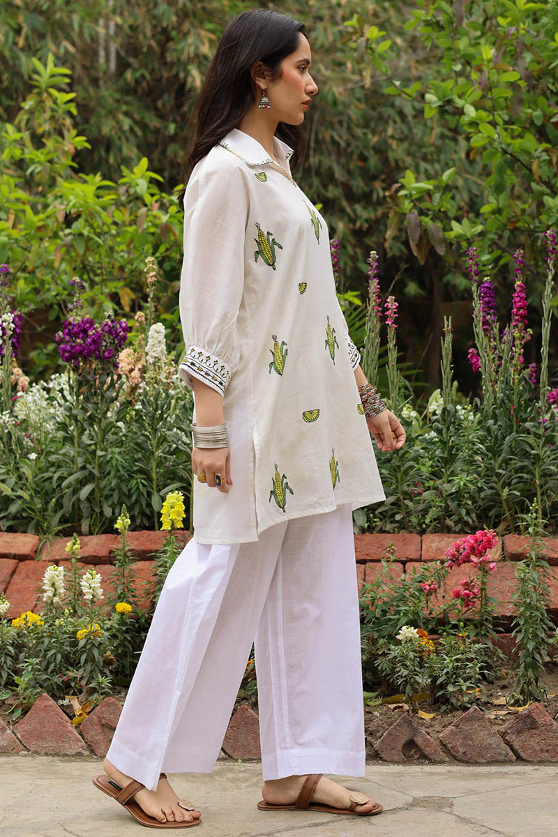Hand-Block Printed Corn Set - Image 4
