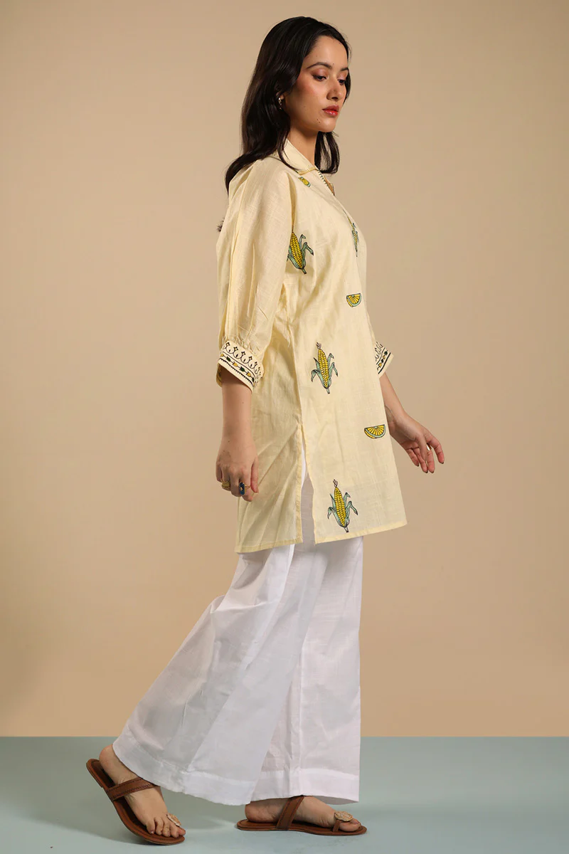 Hand-Block Printed Corn Set - Image 9