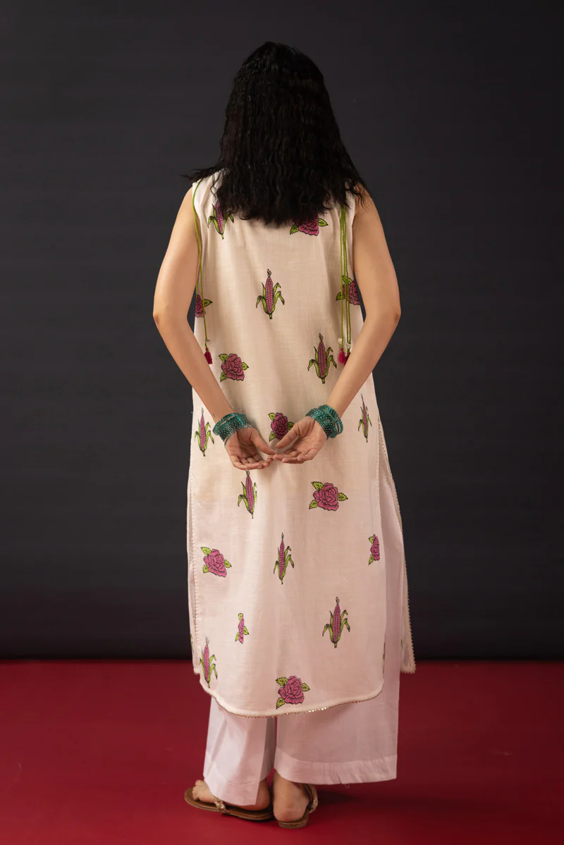 Rosette Block Printed  Set - Image 4