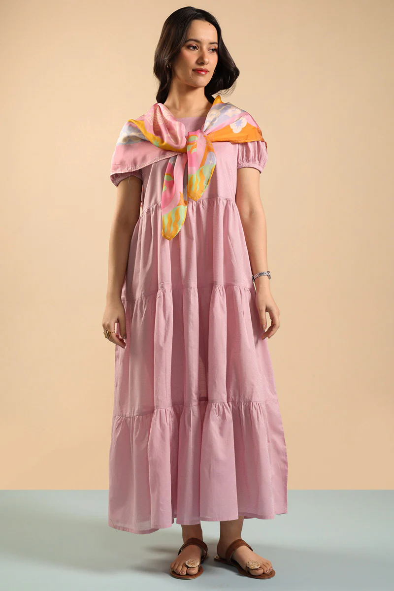 Soft Tiered Dress Set