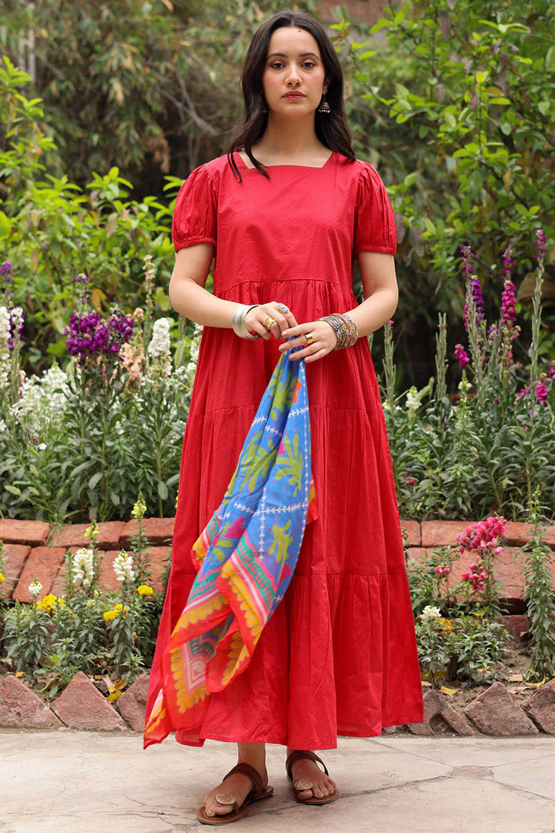Soft Tiered Dress Set - Image 12