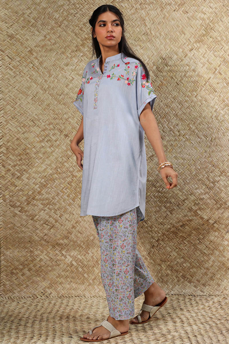 Blush Field Embroidered Set - Image 8