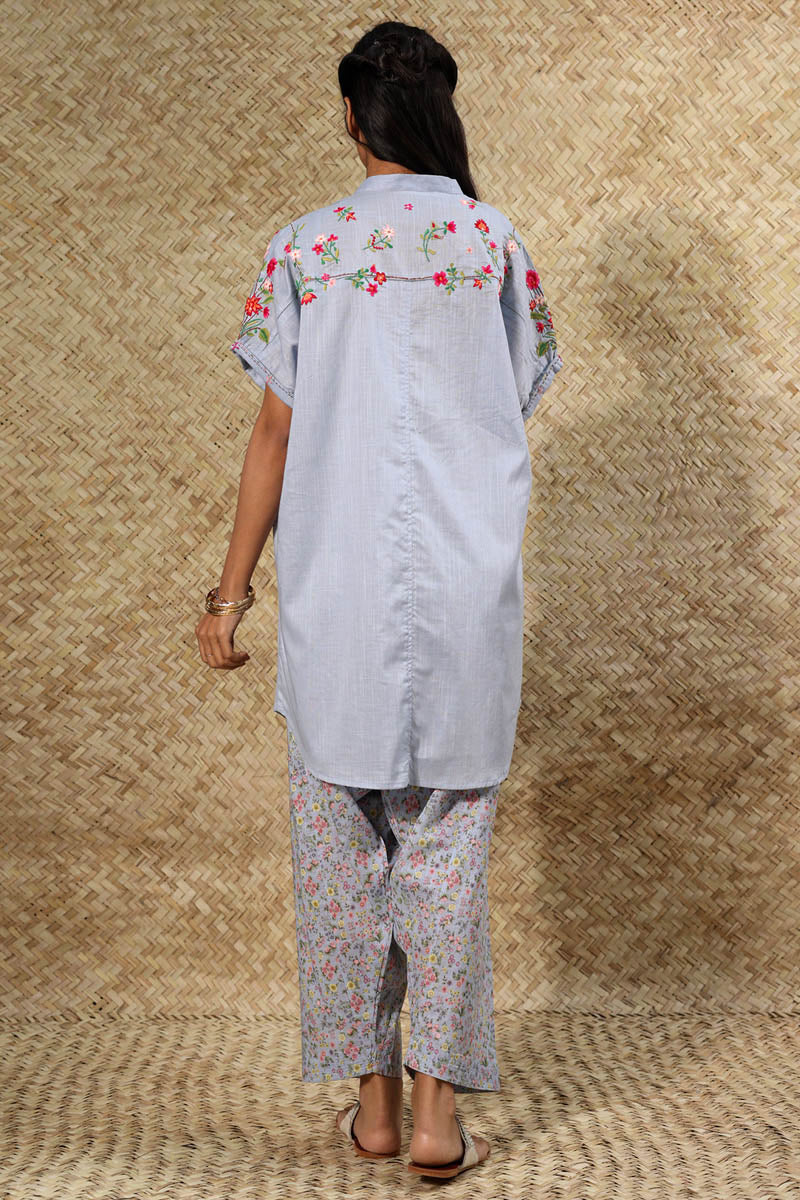 Blush Field Embroidered Set - Image 9
