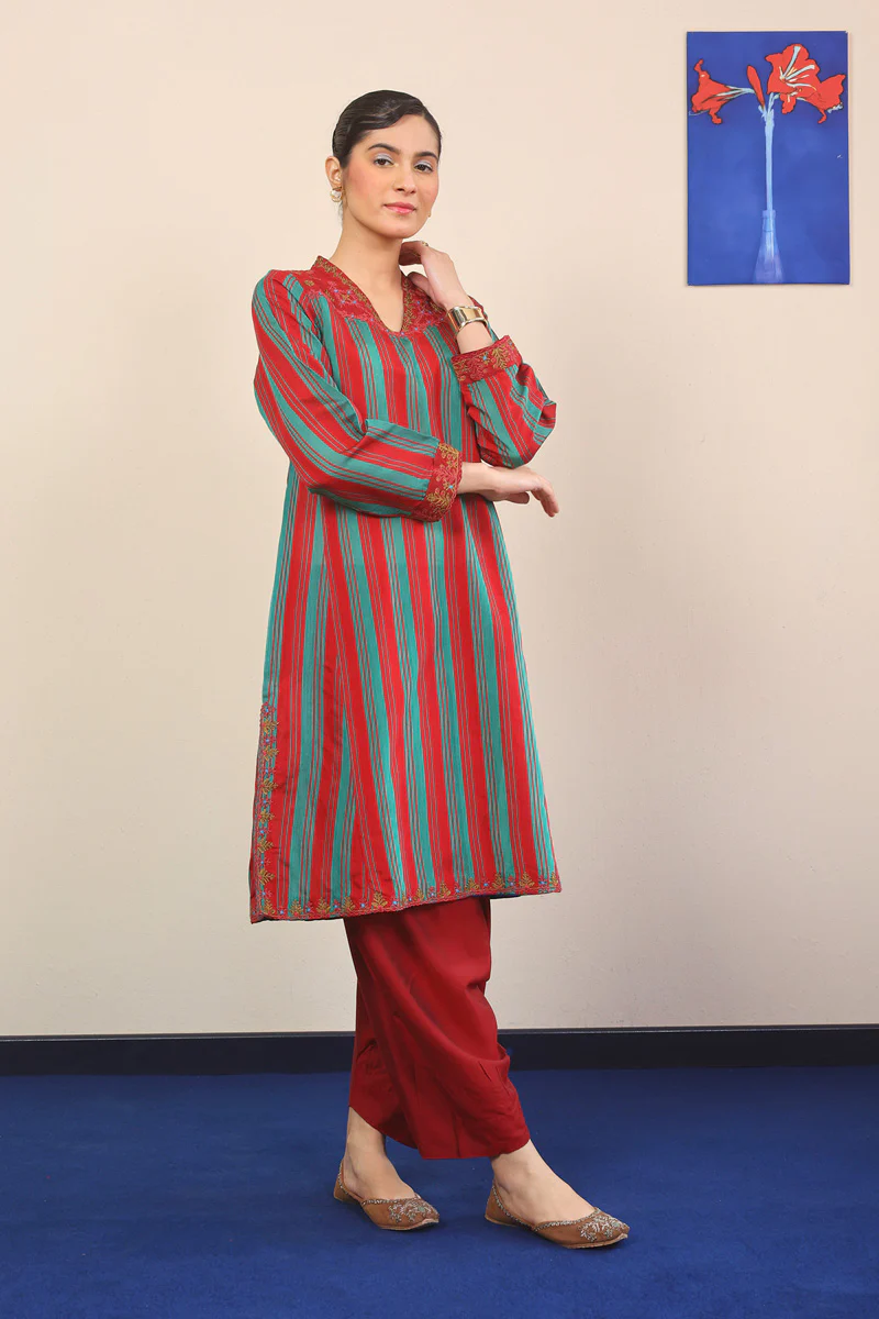 Morocon Kaftaan Embroidered 2-Piece - Image 3