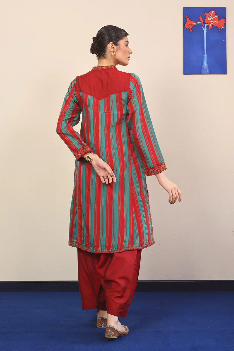 Morocon Kaftaan Embroidered 2-Piece - Image 4