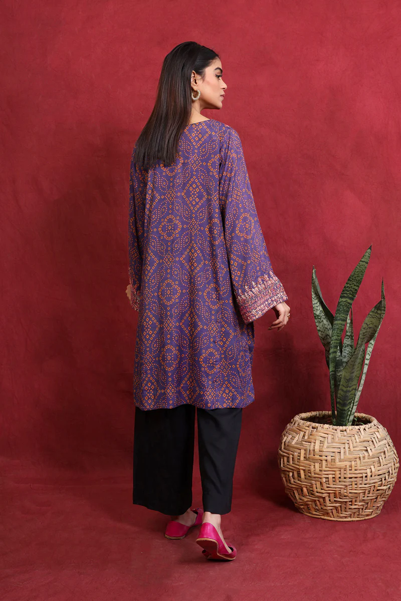 Ethnic Geo Kurta - Image 4