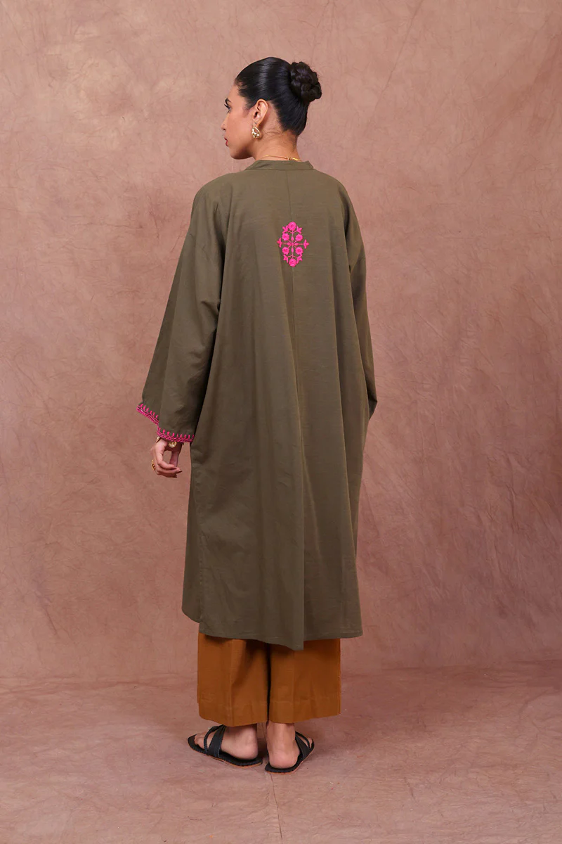 N K R Embroidered Kurta - Image 4