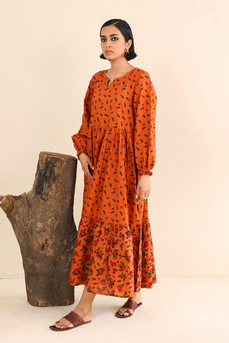 Floral Fancy Dress - Image 9