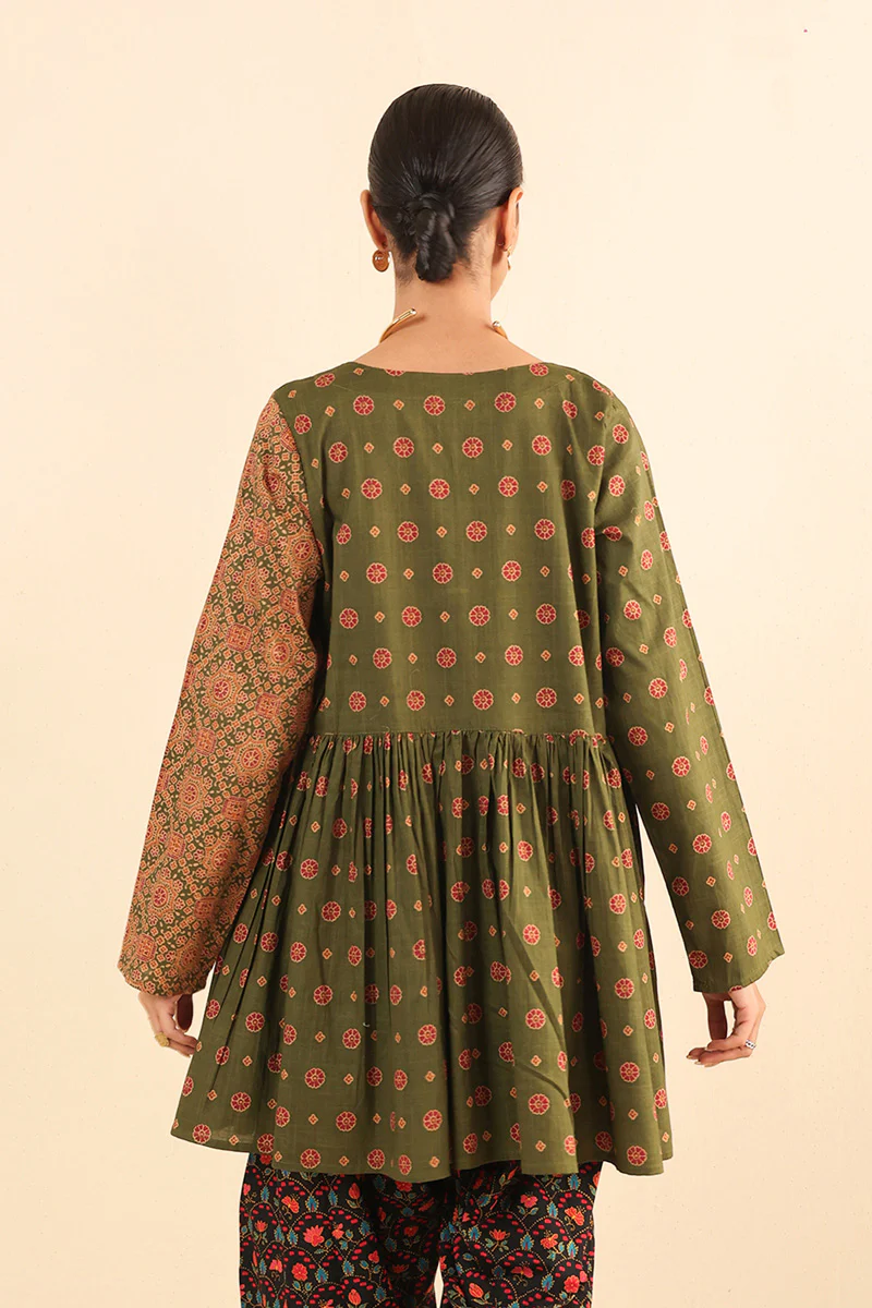 Ajrak Dress - Image 11