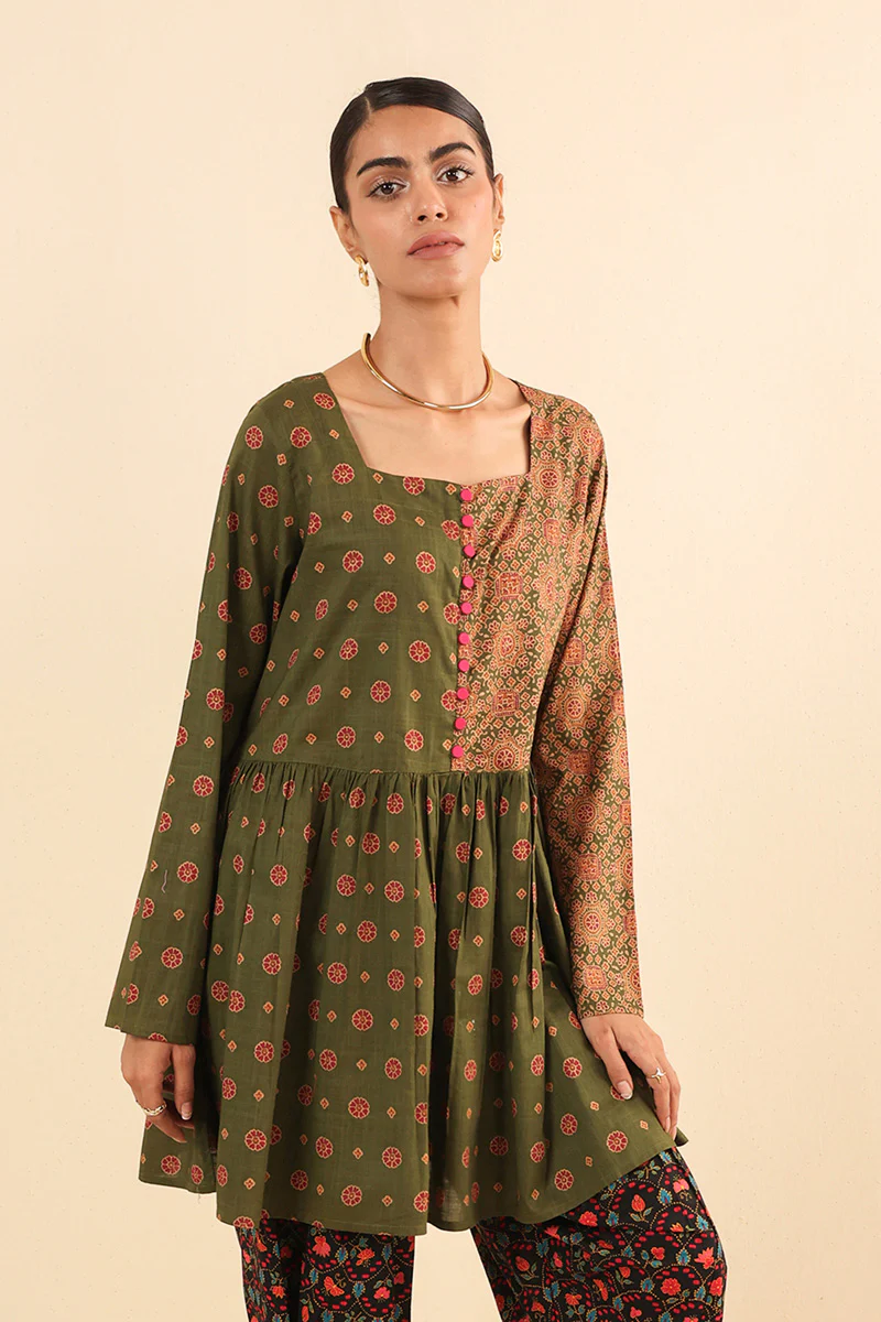 Ajrak Dress - Image 9