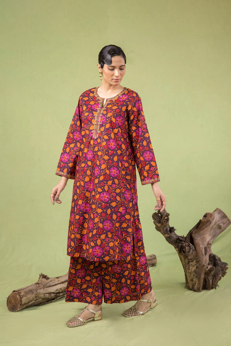 Embroidered Floret 2 Piece Set - Image 6