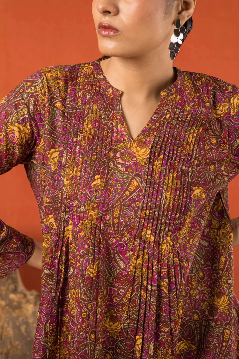 In The Garden Pleated Set - Image 13