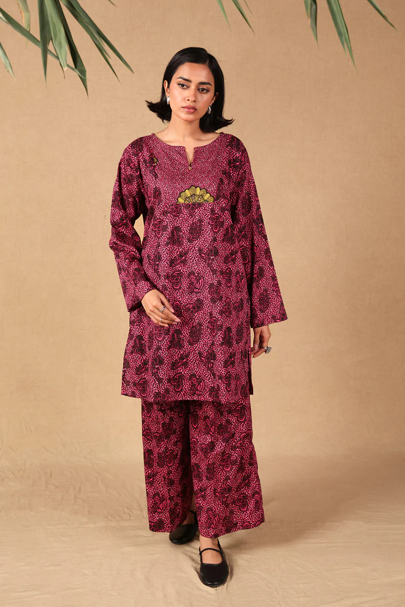 Print Blocked Safari 2 Piece - Image 3