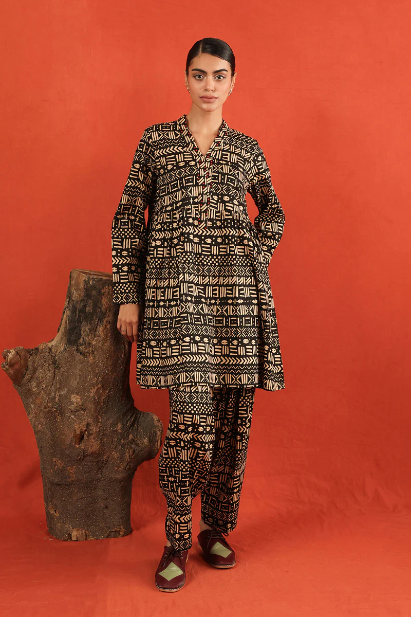 Peplum African Safari 2 Piece - Image 3