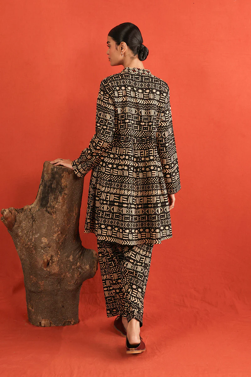 Peplum African Safari 2 Piece - Image 4