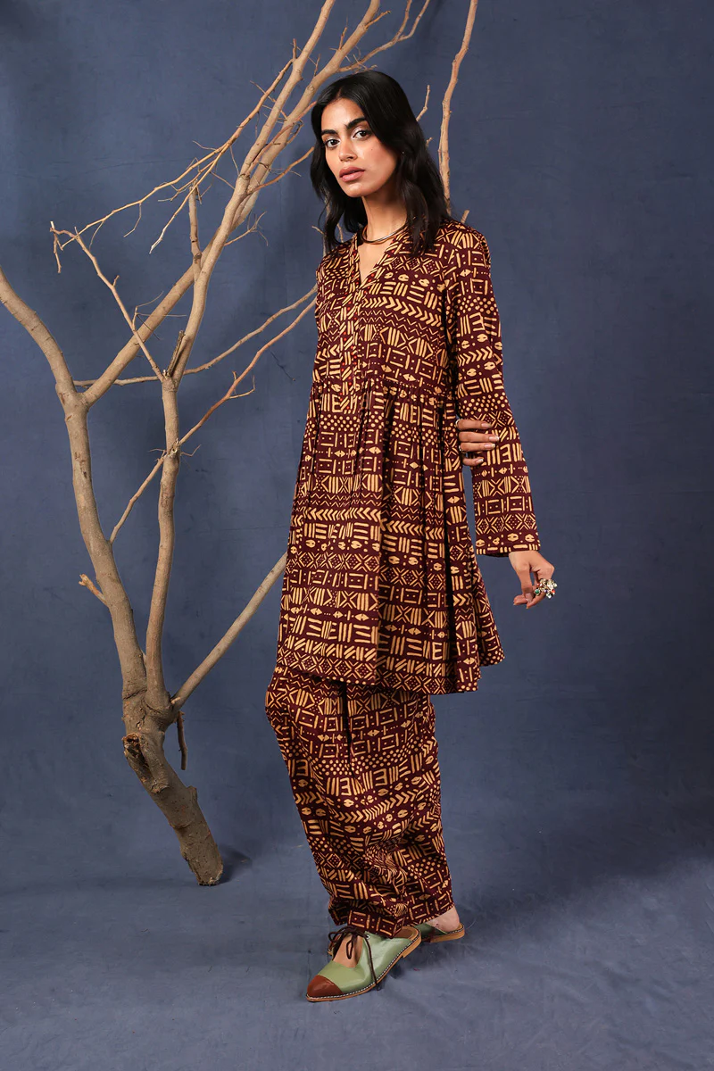 Peplum African Safari 2 Piece - Image 9