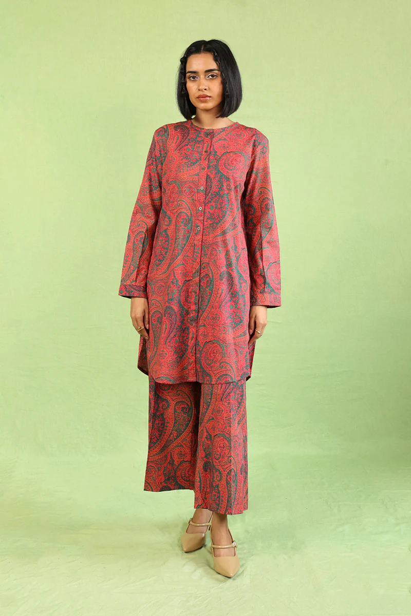 Printed Boho Paisley 2 Piece - Image 3