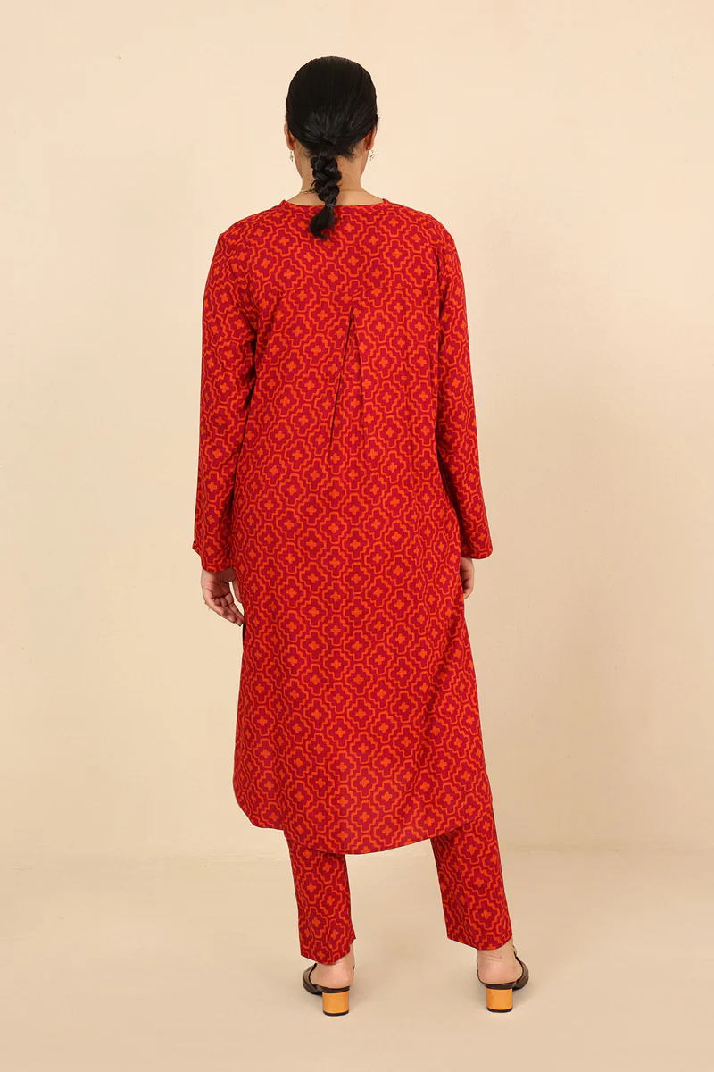 Buttoned Zawiya 2 Piece Set - Image 5