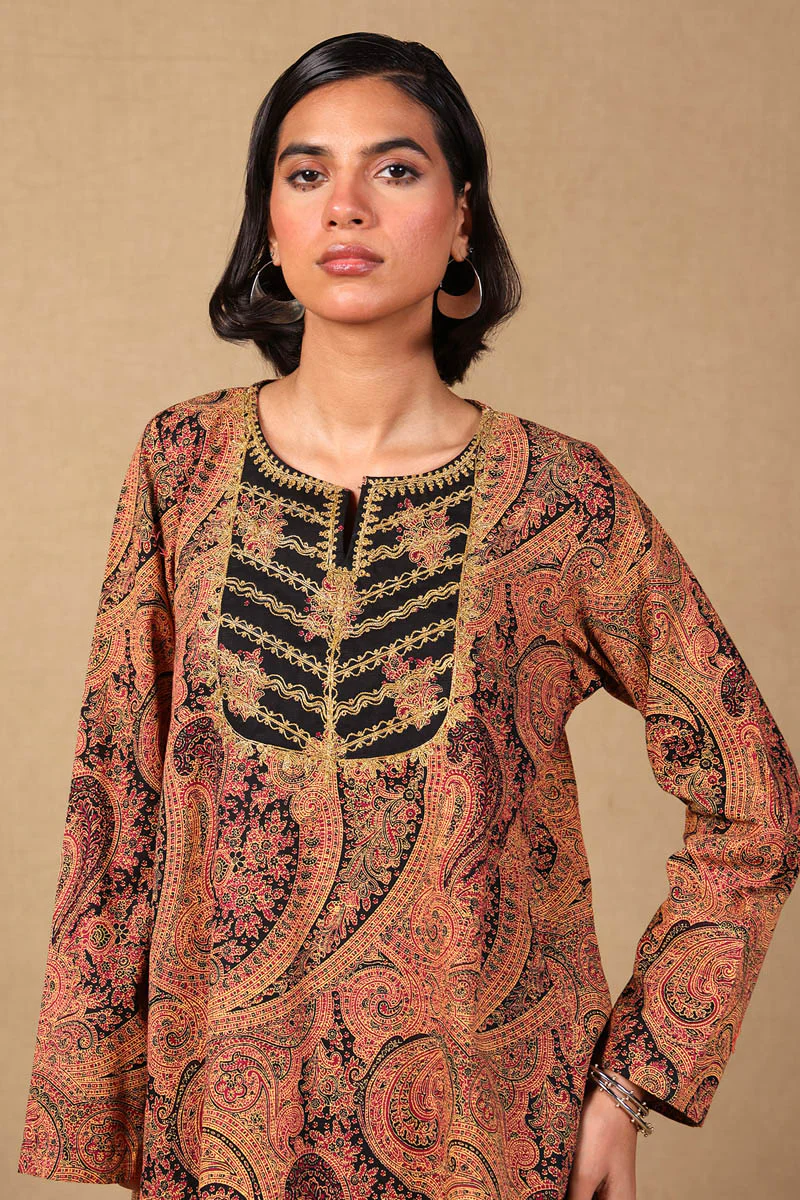 Embroidered Boho Paisley 2 Piece - Image 2