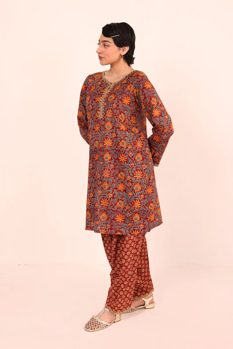 Printed Shahgul 2 Piece - Image 3