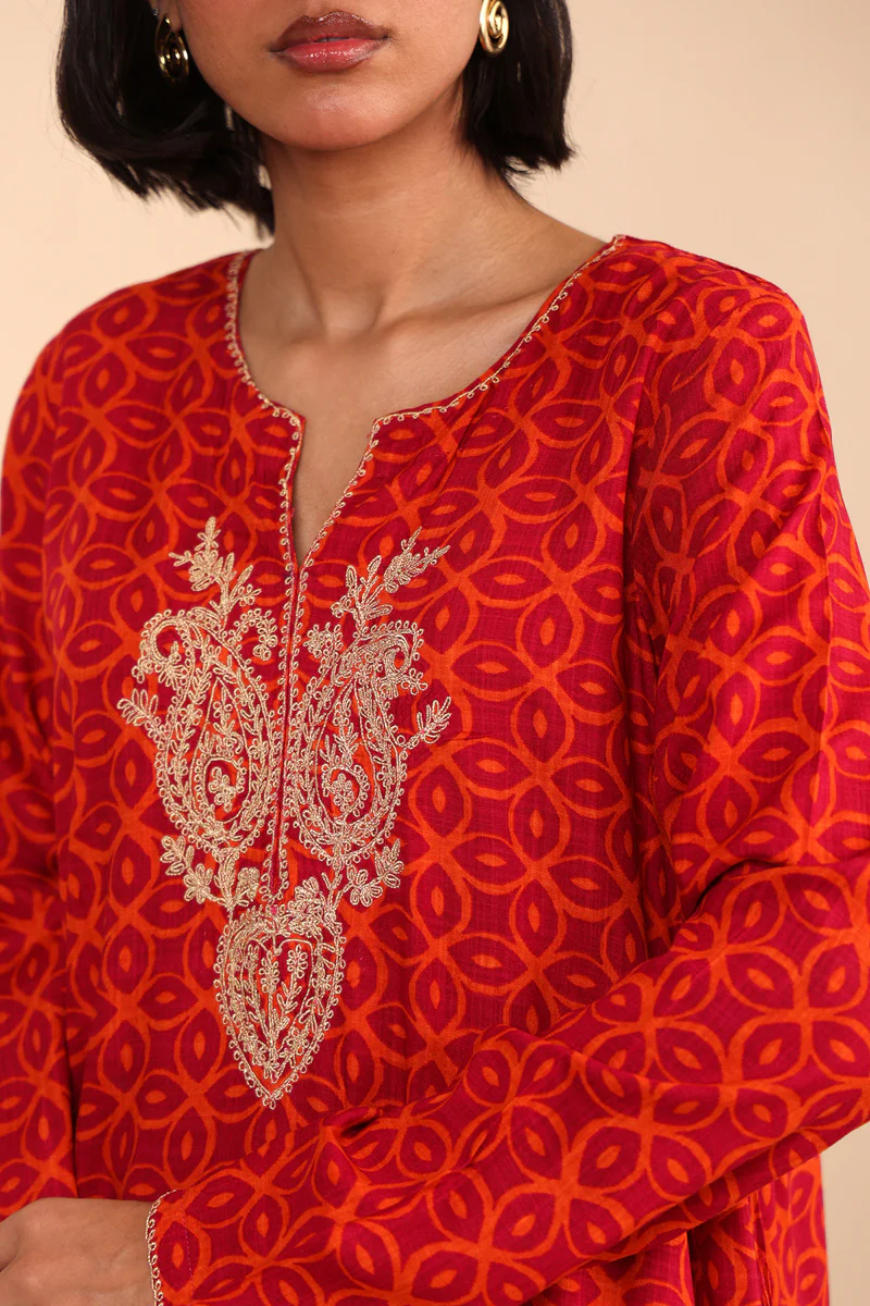 Embroidered Zawiya 2 Piece - Image 8