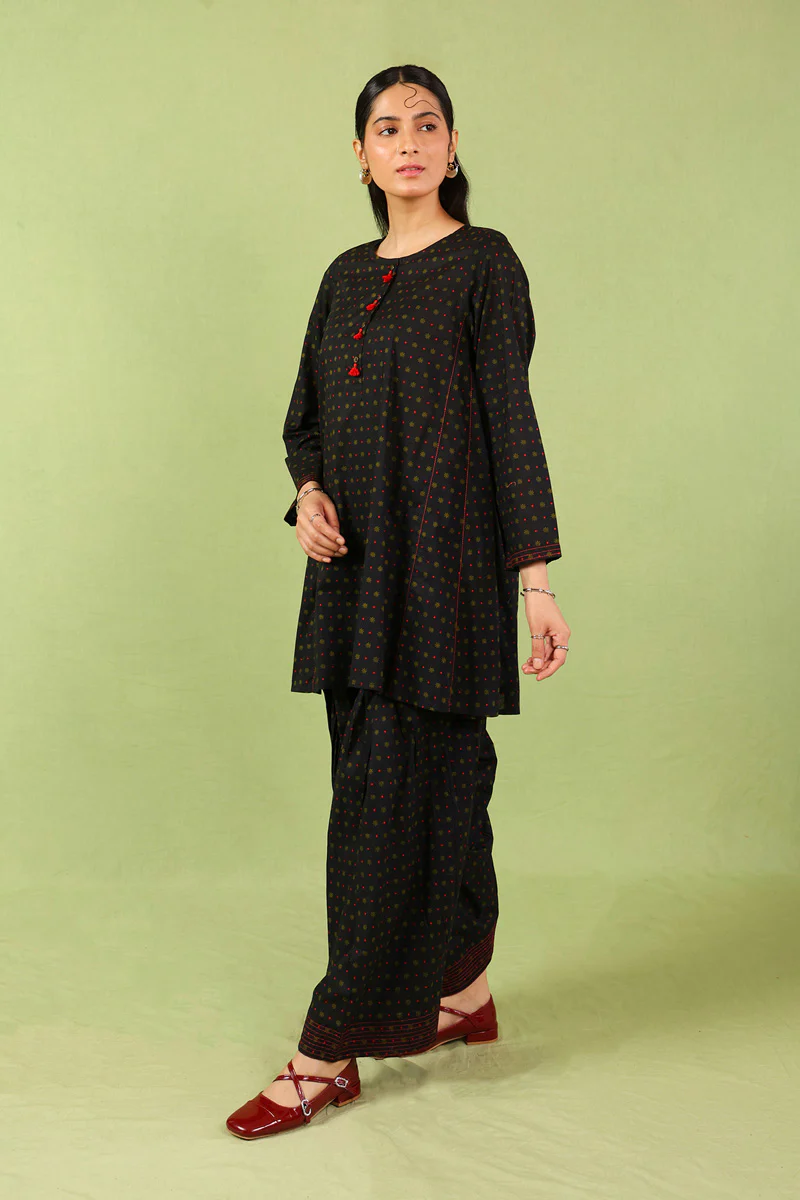 Panelled Floret 2 Piece - Image 3