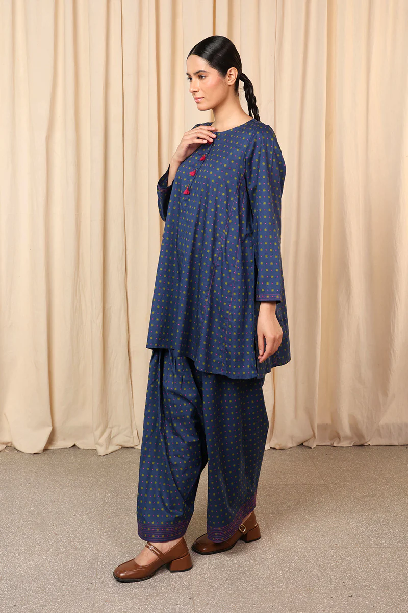Panelled Floret 2 Piece - Image 5