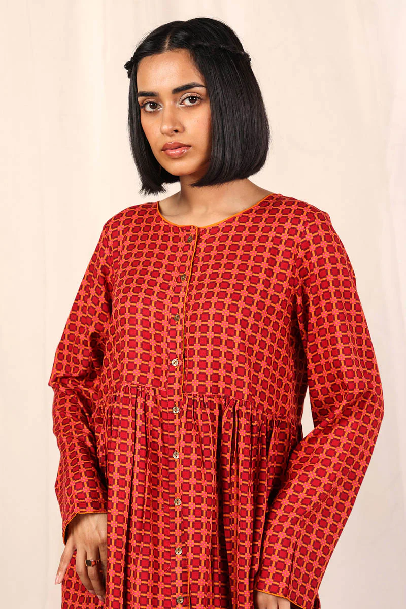 Checkered Dress - Image 12