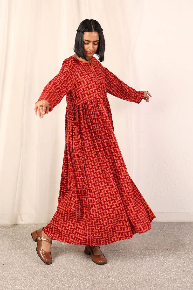 Checkered Dress - Image 13